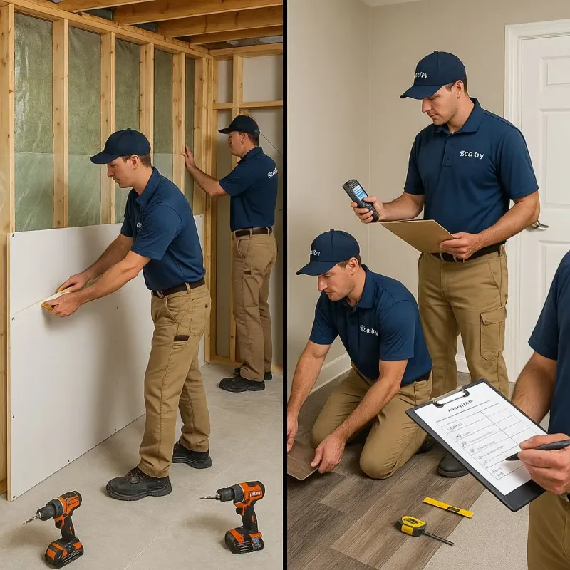 Repairs and Reconstruction process in Bryan, OH